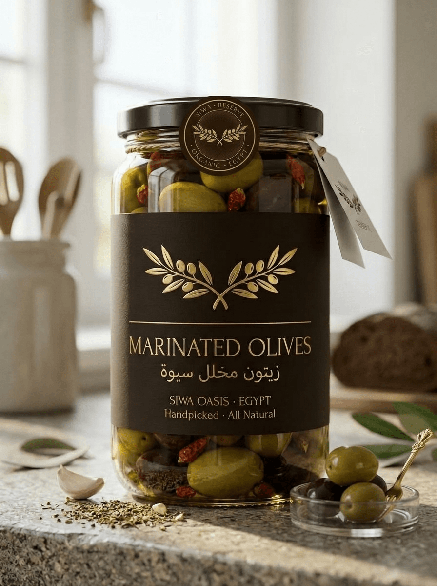 Siwa Marinated Olives